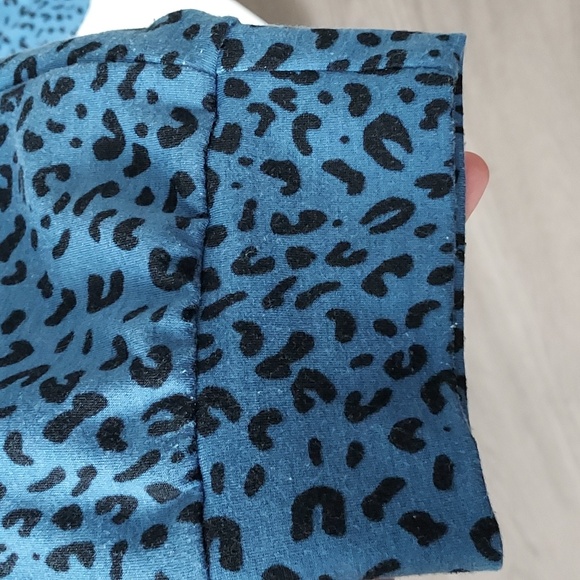 Sleepwear long blue black pants with pockets - Picture 4 of 10